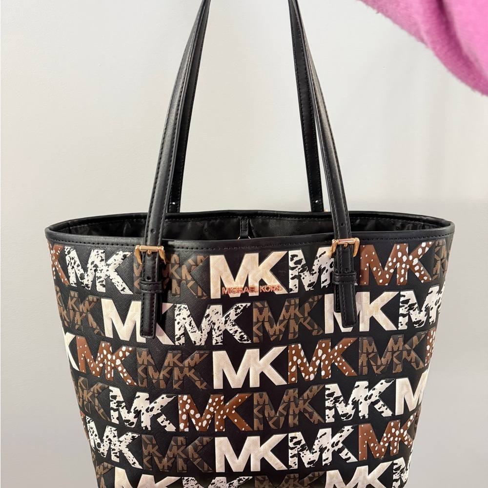 Michael Kors Multicolor Logo Tote